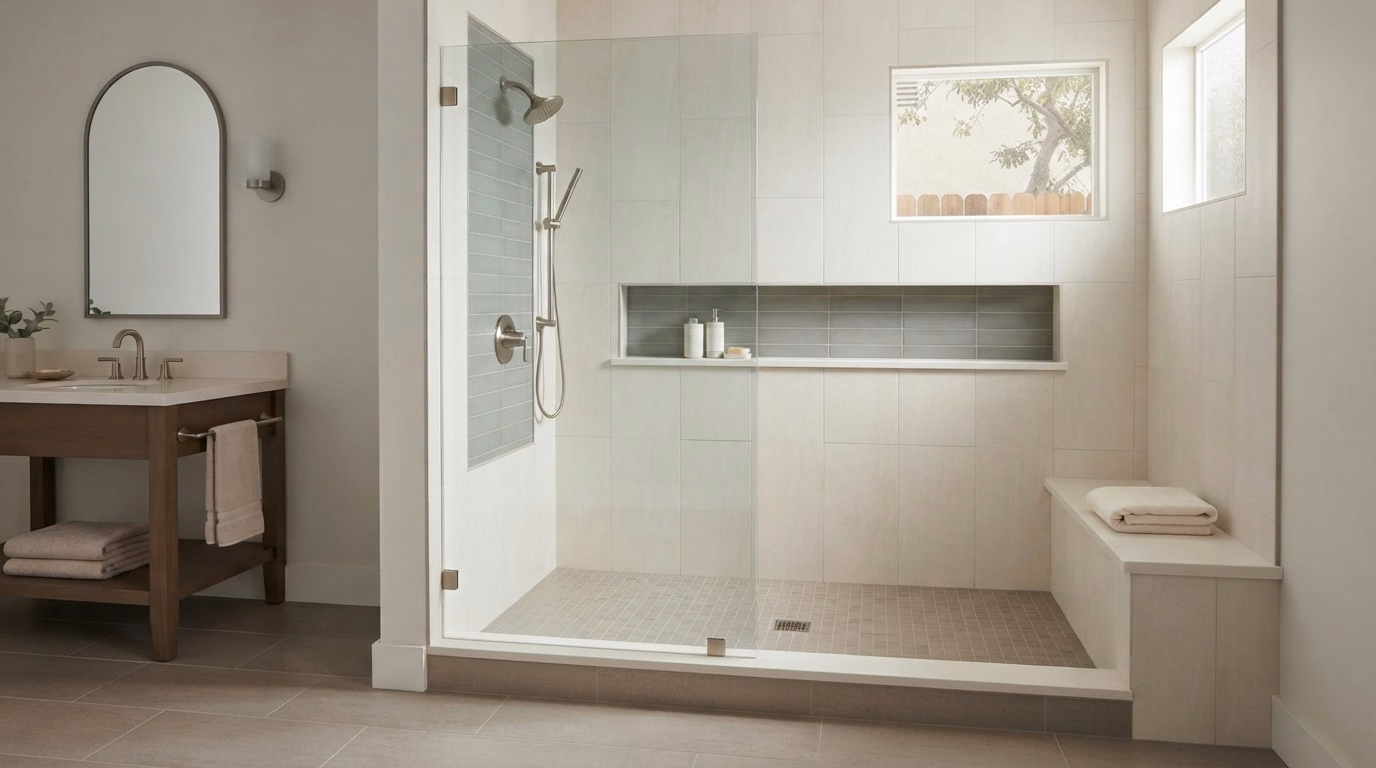 Tub-To-Shower Option | San Bernardino Tub-To-Shower Option in San Bernardino.