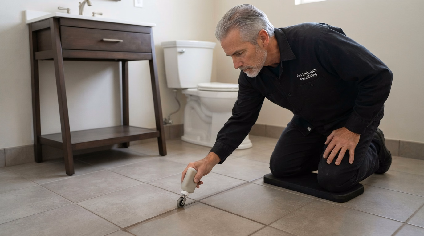 Slip Resistant Bathroom Floor | San Bernardino Slip Resistant Bathroom Floor in San Bernardino.