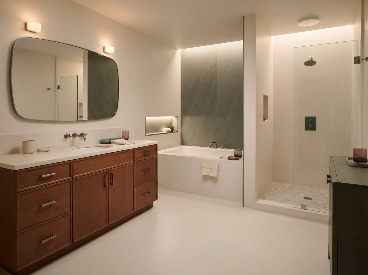 Luxury Spa Inspired Lighting | San Bernardino Luxury Spa Inspired Lighting in San Bernardino.