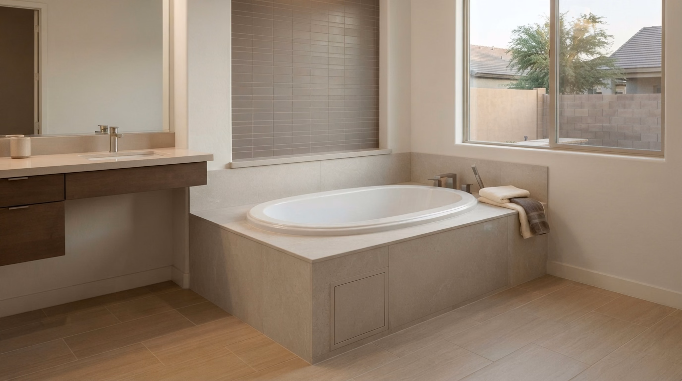 Fontana Deck Mounted Tub | San Bernardino Fontana Deck Mounted Tub in San Bernardino.