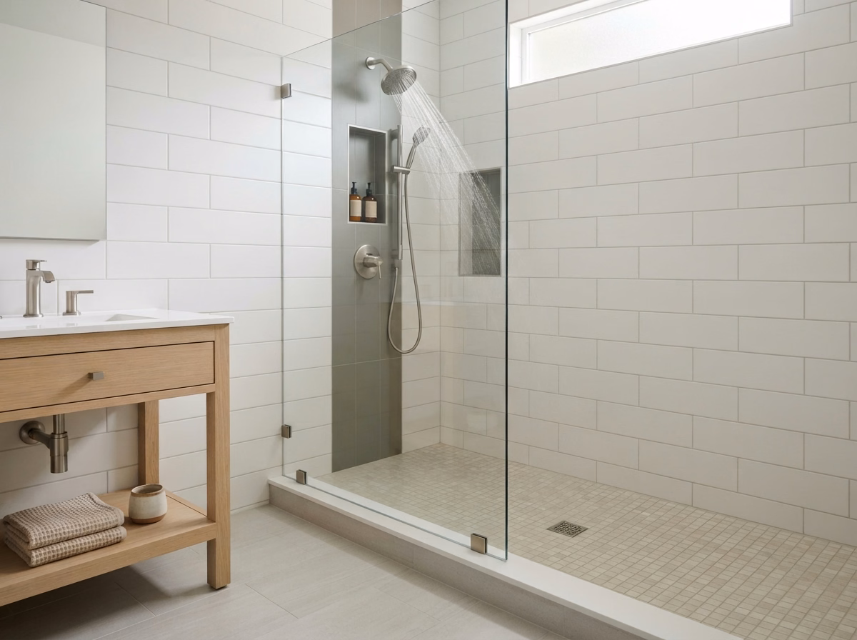 Shower Material Planning | San Bernardino Shower Material Planning in San Bernardino.