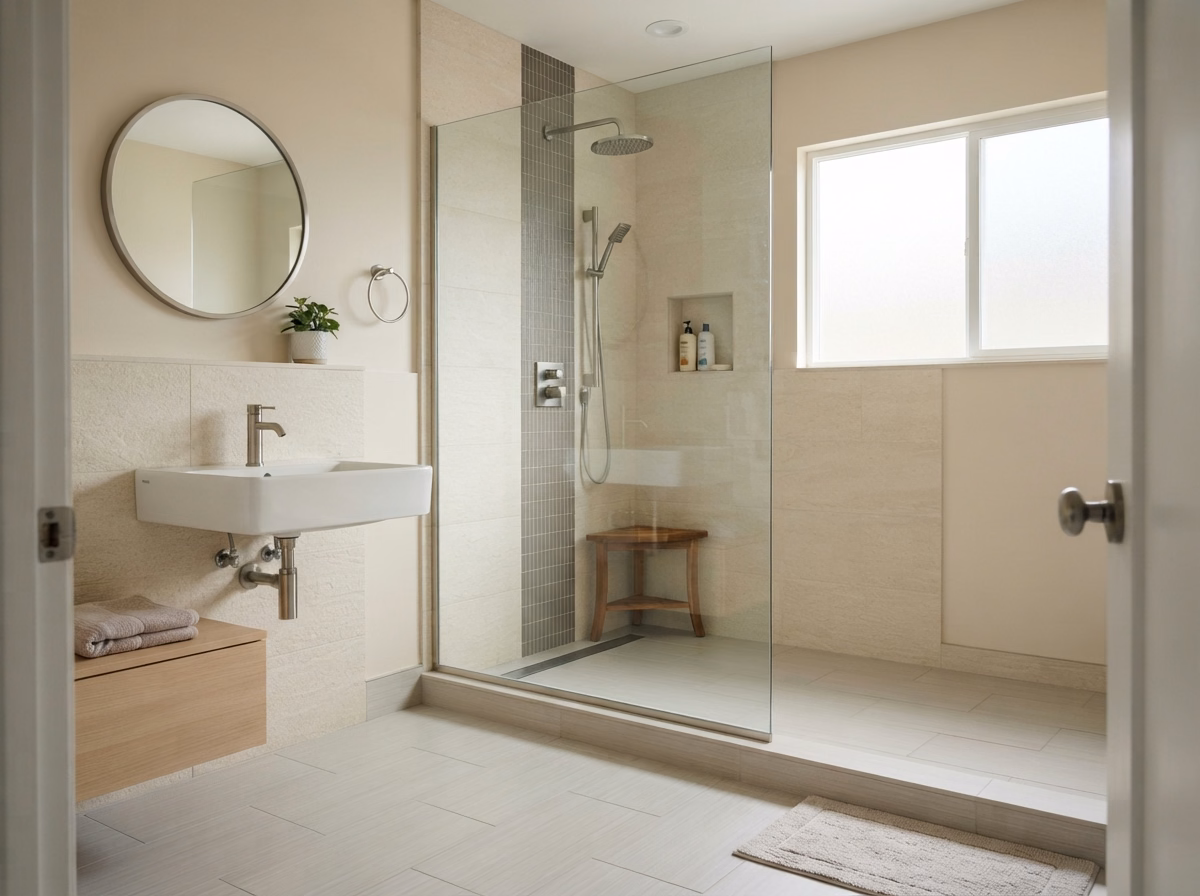 Walk in Shower Installation | San Bernardino Walk in Shower Installation in San Bernardino.