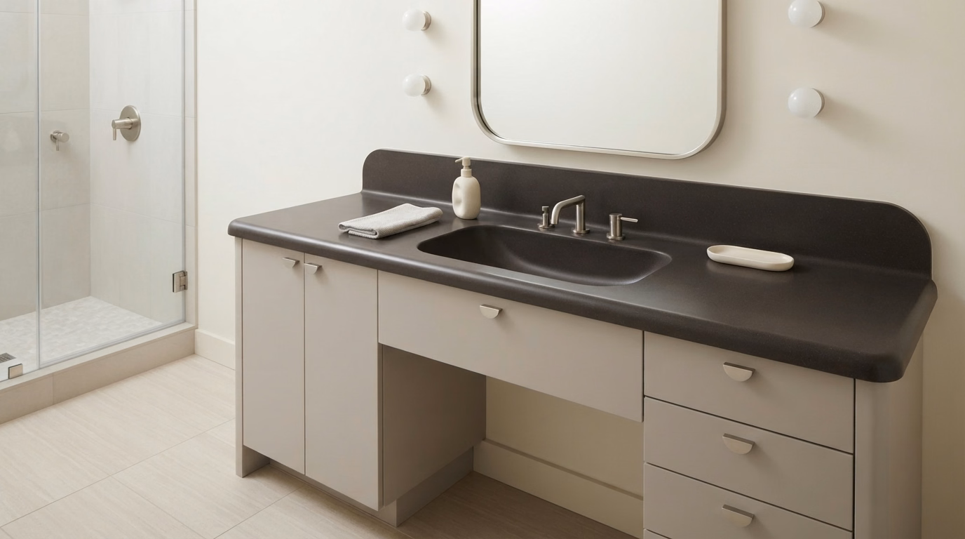 Solid Surface Countertop | San Bernardino Solid Surface Countertop in San Bernardino.