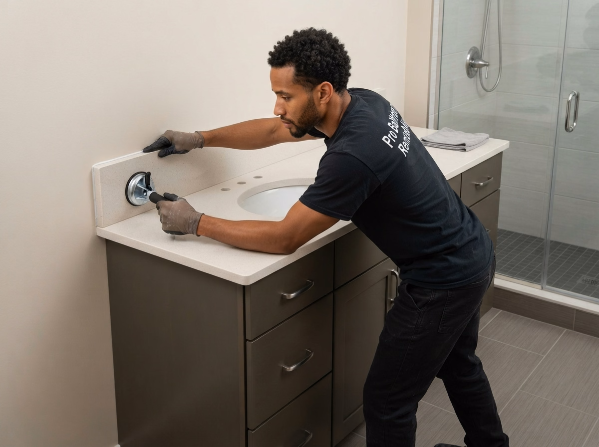 Vanity and Countertop Installation | San Bernardino Vanity and Countertop Installation in San Bernardino.