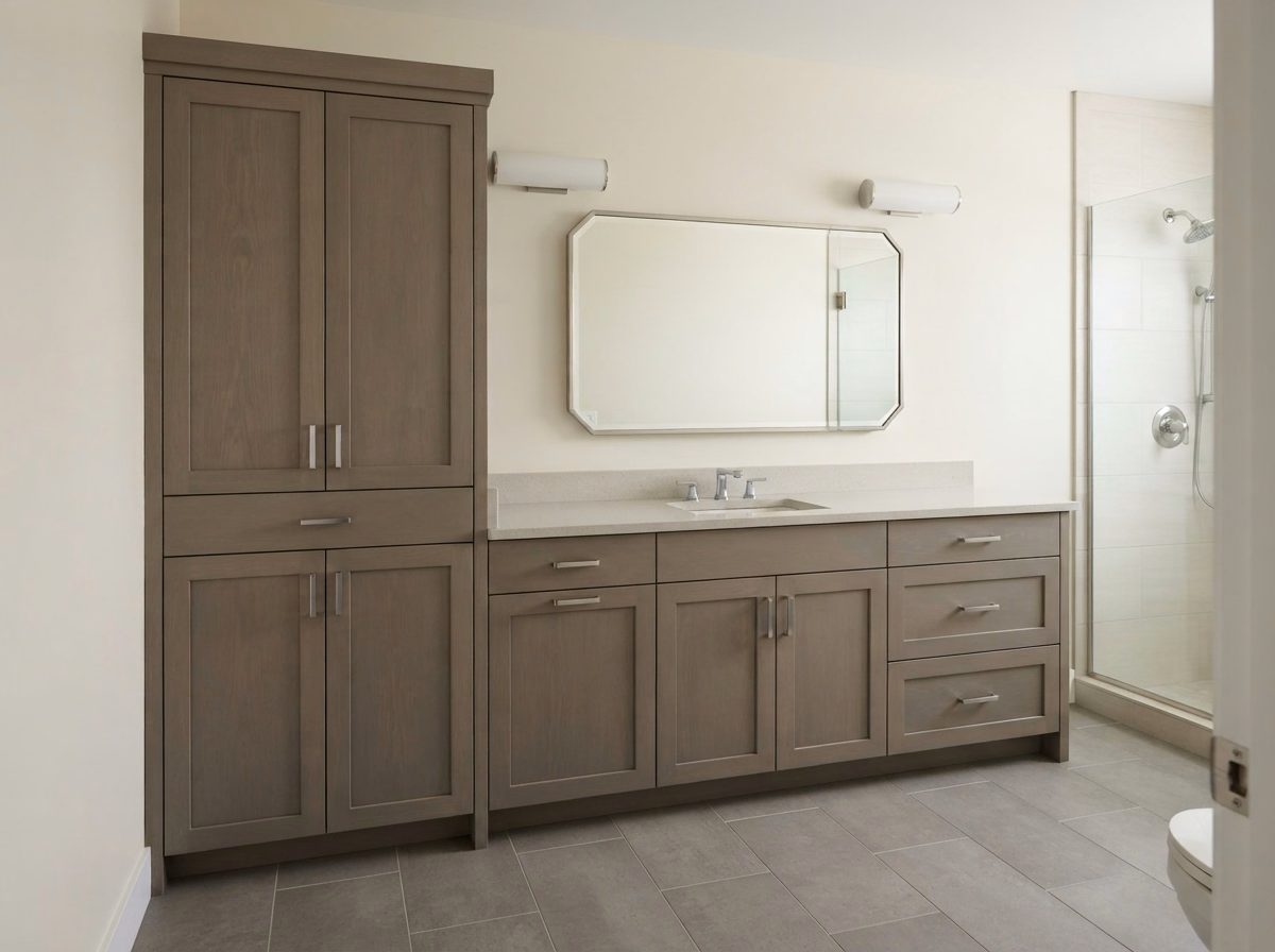 Vanity Linen Pantry Cabinet | San Bernardino Vanity Linen Pantry Cabinet in San Bernardino.
