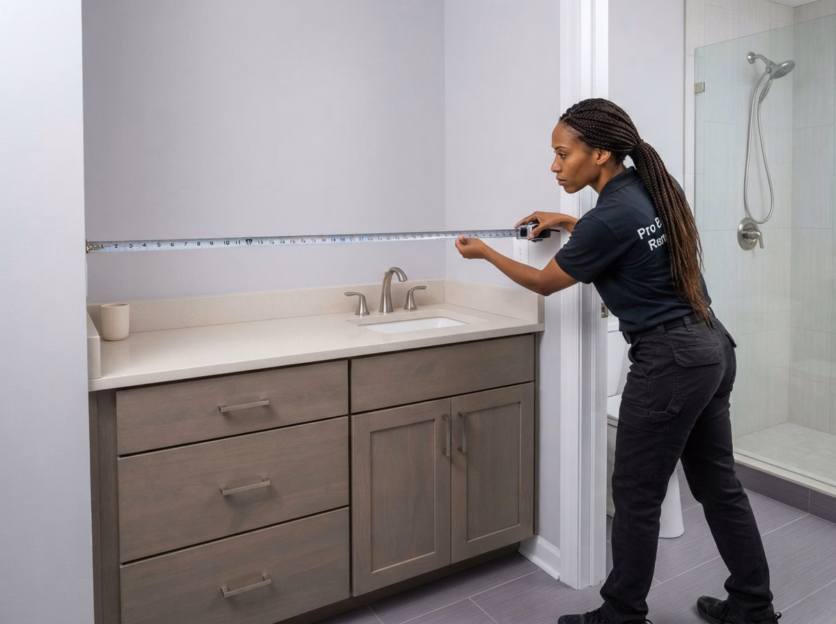 Vanity Measurements and Planning | San Bernardino Vanity Measurements and Planning in San Bernardino.